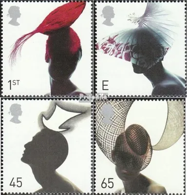 Produktbild von Briefmarken Großbritannien 2001 Mi 1938-1941 (kompl.Ausg.) postfrisch Hüte