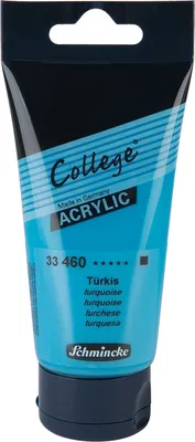 Produktbild von Schmincke 75ml College Acryl Tuerkis Acryl 33 460 013