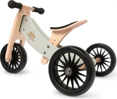 Obrázek produktu pro Dětské balanční kolo Kinderfeets Tiny Tot Plus 2 in 1 Bike, stříbrně šedé