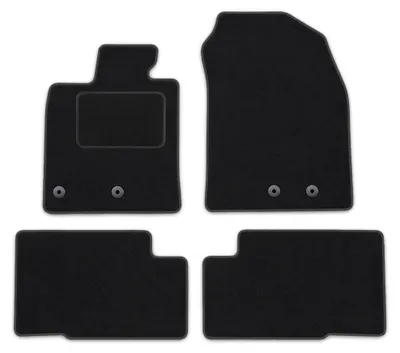 Image de Tapis De Sol Noir Velours Pour Mazda 6e Depuis 2025 4pcs