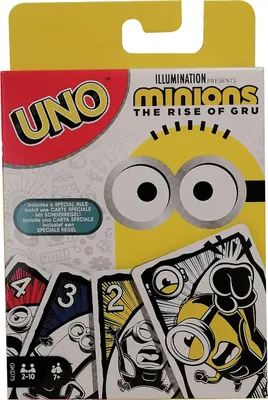 Produktbild von Mattel - UNO - Minions Kartenspiel Gesellschaftsspiel The Rise of Gru