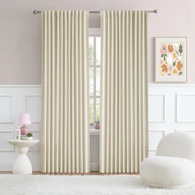Productafbeelding van Famanu gordijnset, 213 cm lang – Verduisterende gordijnen voor slaapkamer en woonkamer, 70 W x 84 L, 2 stuks