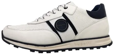 Image de Chaussures à lacets sportives Bugatti Cirino, blanches, taille 42