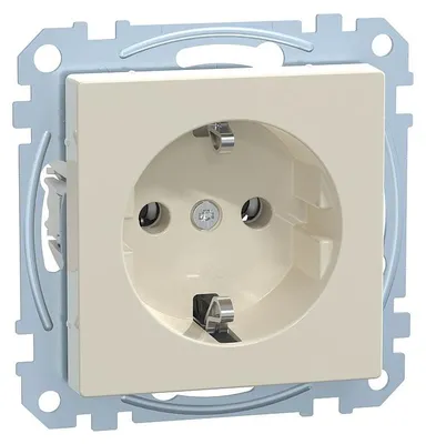 Produktbild von Merten SCHUKO-Steckdose StK MEG2301-0344 weiß glänzend System M