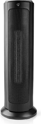 Produktbild von Nedis WIFIFNH10CBK, Haushaltsturmventilator, Schwarz, Flur, 19 cm, Tasten, 1200 W
