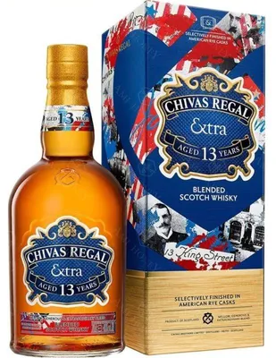 Obrázek produktu pro Chivas Regal EXTRA 13 let AMERICAN RYE CASKS Finish 40 % obj. alkoholu 0,7 l v dárkové krabičce