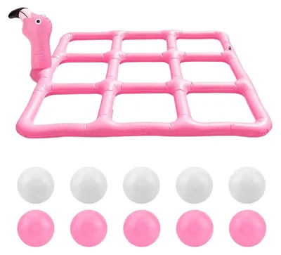 Imagen del producto de Juego inflable de flamenco para piscina, ideal para adultos