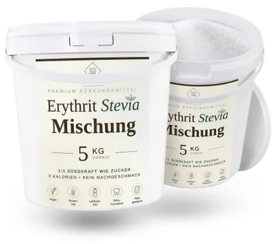Produktbild von 100years - Erythrit mit Stevia.Gebinde:10kg
