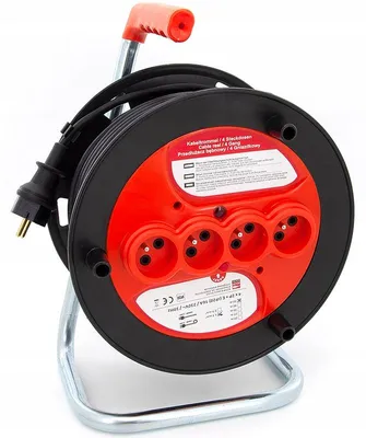 Produktbild von ELS Elektrotechnika Trommel-Verlängerungskabel 20m Baustelle H05RR-F 3x2,5mm²