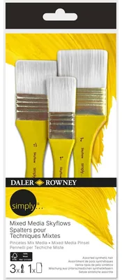 Obrázok produktu pre Daler Rowney Simply Sada štetcov 3 ks
