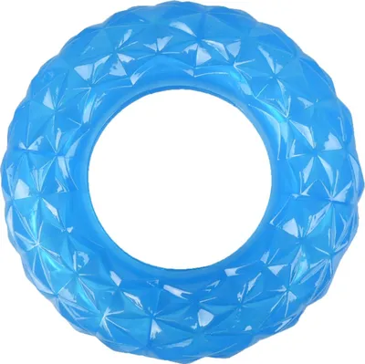 Obrázok produktu pre Hračka pre psov Flamingo TPR Ring Crystal Feeder, veľkosť: S