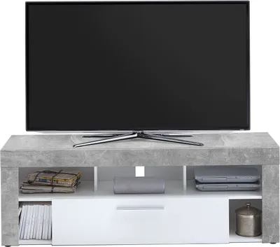 Zdjęcie produktu dla TV-Board >Morena I< in Weiß - 150x53x41,4cm (BxHxT)