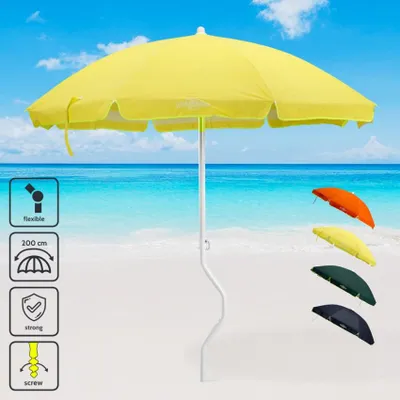 Produktbild von Sonnen/Strandschirm Girafacile Baumwolle Angeln 200 cm Artemide - Gelb