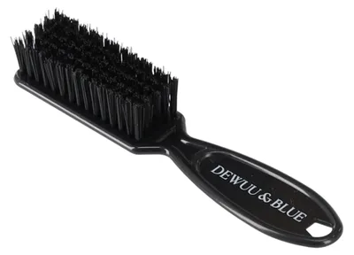 Zdjęcie produktu dla Szczotka barberska fryzjerska karkówka do włosów BARBER Czarna