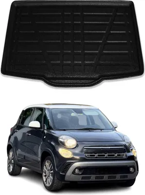 Produktbild von Kofferraumwanne Laderaumwanne für Fiat 500L 2013-2018 Gummi TPE Schwarz