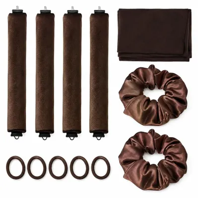 Imagen del producto de Rodillos para rizos sin calor, 11 unidades, 25 cm, para el cuidado del cabello