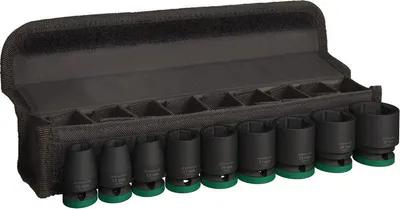 Produktbild von PRO Impact Steckschlüsselsatz Set, 1/2", Standard, 9-tlg.