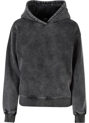 Produktbild von Urban Classics - Kapuzenpullover für Damen TN684 (XS) (Schwarz)