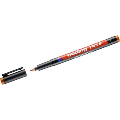 Produktbild von edding Permanent Pen 141 F wasserfeste Tinte Orange