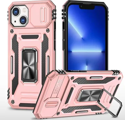 Produktbild von König Design Hülle kompatibel mit Apple iPhone 15 Kunststoff Soft Handyhülle - Handy Case Roségold