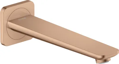 Immagine prodotto di hansgrohe AXOR Citterio C Bec déverseur pour baignoire, 49410300, 49410300