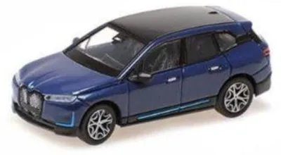 Produktbild von Minichamps BMW IX M60 - 2022 - BLUE METALLIC 870024601