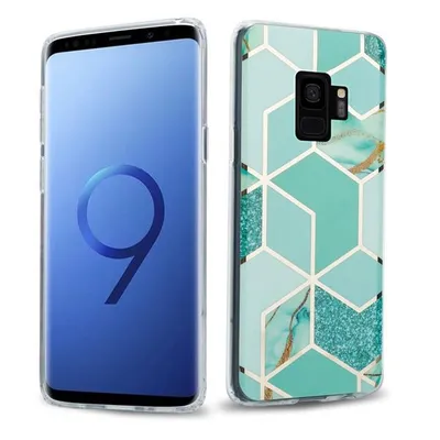 Immagine prodotto di Cadorabo custodia protettiva per Samsung Galaxy S9 in TPU verde Custodia per telefono cellulare Custodia Cover