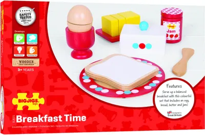Immagine prodotto di Bigjigs Toys Set da colazione in legno