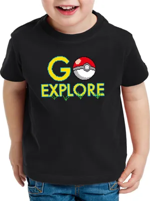 Produktbild von BaumwolleCloud GO Explore Kinder T-Shirt monster spiel online