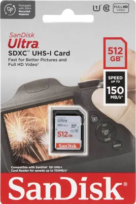 Produktbild von SanDisk Ultra - Flash-Speicherkarte - 512 GB