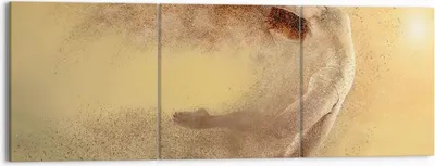 Produktbild von Bild auf Leinwand - Leinwandbild - Frau Abstraktion - 150x50cm - Wand Bild - Wanddeko - Wandbilder - Leinwanddruck - Bilder - Kunstdruck - Wanddekoration - Leinwand bilder - Wandkunst - CA150x50-4061