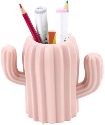 Produktbild von Stifthalter Cactusform rosa Plastik Büro