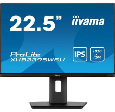 Obrázek produktu pro iiyama ProLite XUB2395WSU-B5, 57,1 cm (22.5"), 1920 x 1200 px, WUXGA, LED, 4 ms, Černá