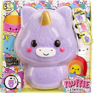 Produktbild von MGA Entertainment Fluffie Stuffiez Large Plush - Unicorn, Einhorn, 5 Jahr(e)