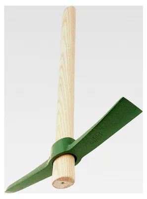 Produktbild von Gartenhacke aus Stahl mit Holzgriff für Gemüseanbau und Blumenpflanzen, geeignet zum Jäten und zur Bodenbearbeitung