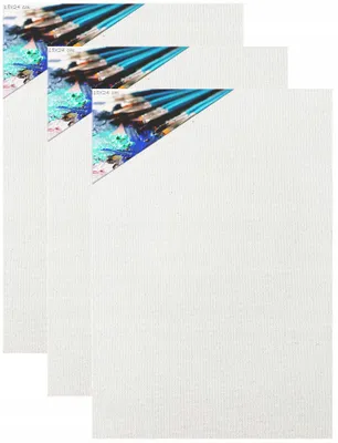 Produktbild von PE Leinwand Panel 18x24 cm für Öl und Acryl 3 Stück