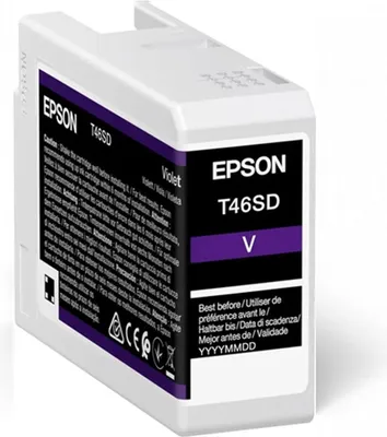 Immagine prodotto di Epson UltraChrome Pro T46SD - 25 ml - viola - originale - serbatoio d'inchiostro - per SureColor P706, SC-P700