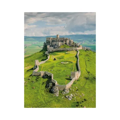 Produktbild von DINO Puzzle Schlafendes Schloss 500 Teile
