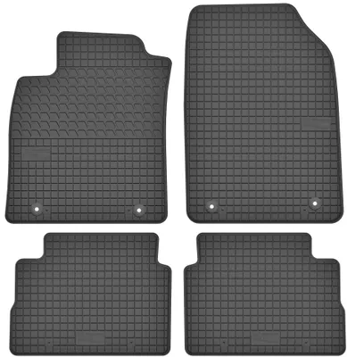Zdjęcie produktu dla Dywaniki gumowe do Opel Vectra C Hatchback / Sedan 2002-2008 (liftback/hatchback/sedan/kombi) – 4 szt., czarne, dopasowane