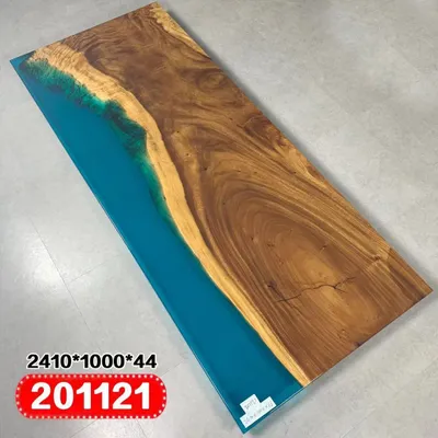 Image de Esstisch River Table Echtes Holz Flusstisch 241x100 Massive Tische Epoxidharz