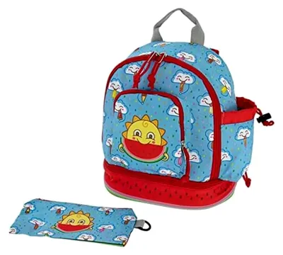 Produktbild von Freskito Rucksack für Uni, Mehrfarbig, 270x250x160