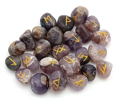 Produktbild von Runensteine "Amethyst" 25 Stück