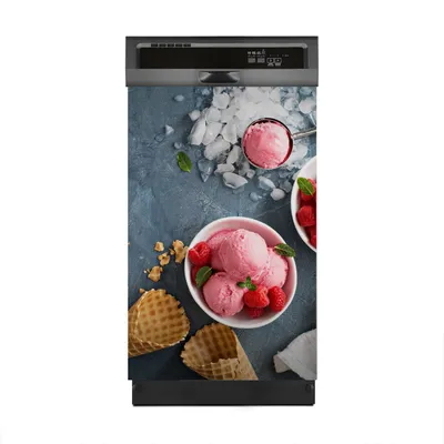 Produktbild von Magnete Dekorative 45x70 cm Küche Magnetmatte Spülmaschine - Himbeere Eiscreme