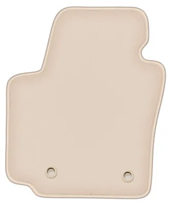 Produktbild von DURBAN Beige Velours-Fahrerfußmatte für Seat Altea Minivan (2004-08.2008)