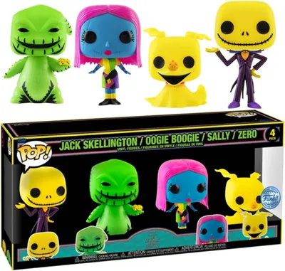 Obrázek produktu pro Funko POP! Nightmare before Christmas 4-Pack