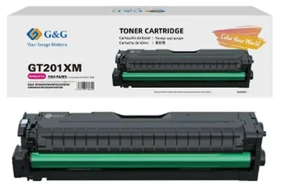 Produktbild von G&G GT201XMEV, 2500 Seiten, Magenta, 1 Stück(e)