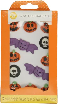 Produktbild von Wilton Royal Zuckerdekoration Halloween Set 12 Teile 18 g