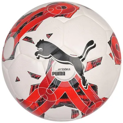 Immagine prodotto di Puma - Pallone da calcio "Orbita 5 Hybrid" MR824 (4) (bianco/rosso)
