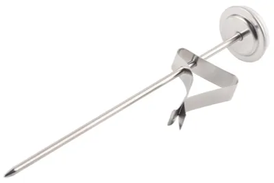Küchenthermometer Milchthermometer -10 bis 110 °C, 19,3 cm, Edelstahl