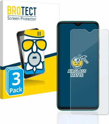 Produktbild von 3x BROTECT Entspiegelungs Schutzglas für Xiaomi Redmi Note 8 Pro Schutzfolie Panzer Folie Glas Display Schutz matt